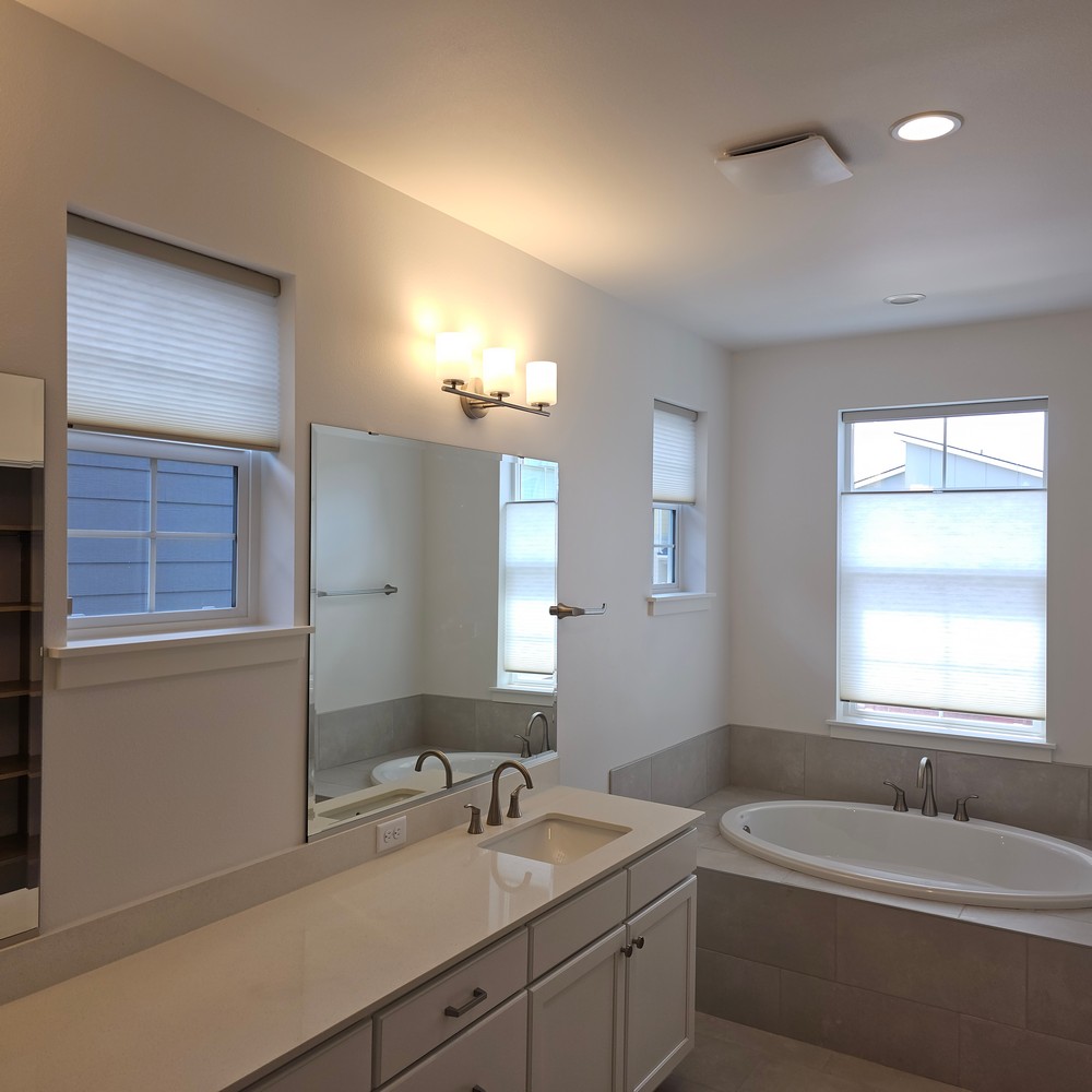 Spectacular Installation of Faux Wood Blinds, Honeycomb and Roller Shades on 272nd Pl NE in Duvall, WA Image